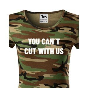 Dámské tričko pro kadeřnice YOU CANT CUT WITH US