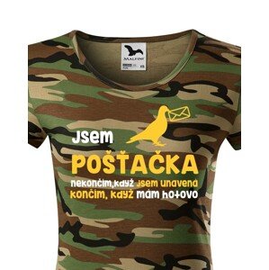 Dámské tričko Jsem pošťačka - ideální dárek pro všechny pošťačky