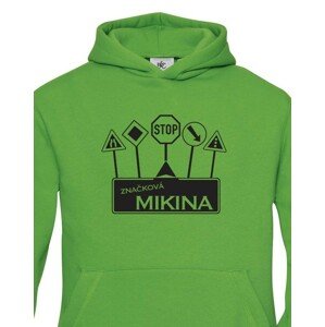 Vtipná mikina s potiskem  Značková mikina - ideální dárek pro rebely