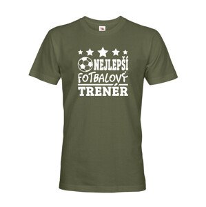 Pánské tričko nejlepší fotbalový trenér - ideálny dárek trenérovi