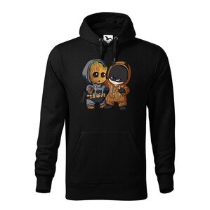 Pánska mikina Batman a Groot - ideální pro každého fanouška