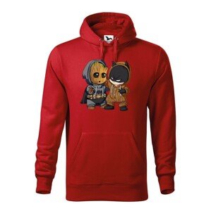 Pánska mikina Batman a Groot - ideální pro každého fanouška
