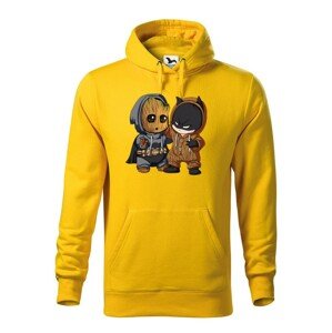 Pánska mikina Batman a Groot - ideální pro každého fanouška