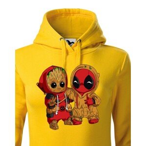 Dámská mikina Deadpool a Groot - super dárek