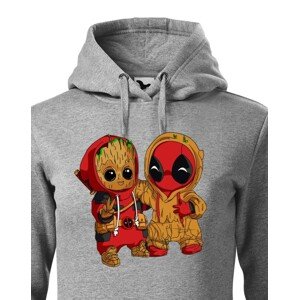 Dámská mikina Deadpool a Groot - super dárek