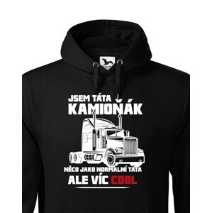 Pánská mikina pro řidiče kamionu / kamioňáky - Táta kamioňák