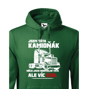 Pánská mikina pro řidiče kamionu / kamioňáky - Táta kamioňák