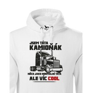 Pánská mikina pro řidiče kamionu / kamioňáky - Táta kamioňák