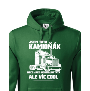 Pánská mikina pro řidiče kamionu / kamioňáky - Táta kamioňák