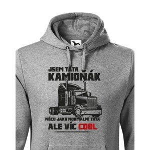Pánská mikina pro řidiče kamionu / kamioňáky - Táta kamioňák