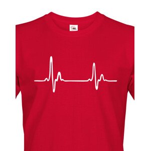 Pánské tričko pro doktory Pulz - ideální dárek k narozeninám nebo Vánocům