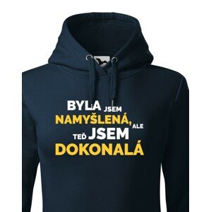 Dámska mikina Byla jsem namyšlená, ale teď jsem dokonalá - pro pravé rebelky