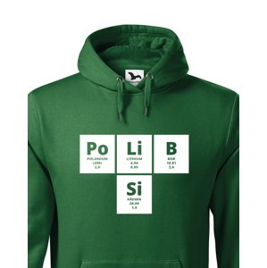 Pánská mikina s vtipným potiskem PoLiB Si - jen pro odvážných