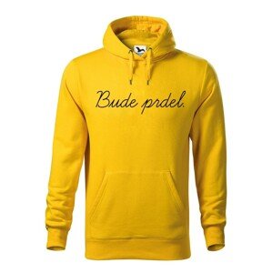 Pánska mikina s potiskem Bude prdel - tohle ti budou závidět!