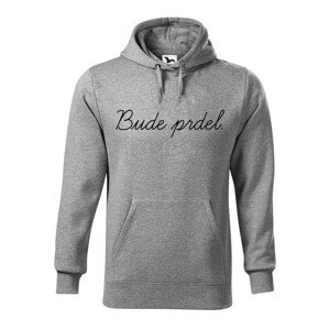 Pánska mikina s potiskem Bude prdel - tohle ti budou závidět!