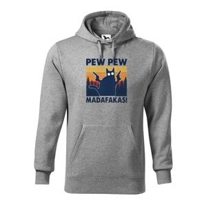 Pánská mikina - Pew Pew madafakas!  - ideální dárek