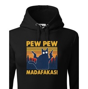 Dámská mikina - Pew Pew madafakas!  - ideální dárek