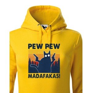 Dámská mikina - Pew Pew madafakas!  - ideální dárek