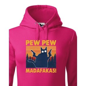 Dámská mikina - Pew Pew madafakas!  - ideální dárek