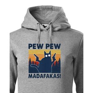 Dámská mikina - Pew Pew madafakas!  - ideální dárek