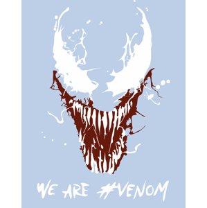 Dětské body s potiskem Venom od Marvel - ideální dárek pro fanoušky