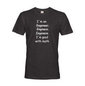 Pánské tričko  I´m good with math - pro milovníky matematiky