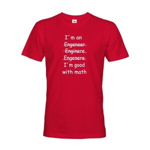 Pánské tričko  I´m good with math - pro milovníky matematiky
