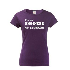 Dámske tričko s motívom I am an engineer