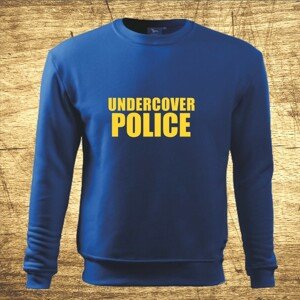 Mikina s motívom Undercover police