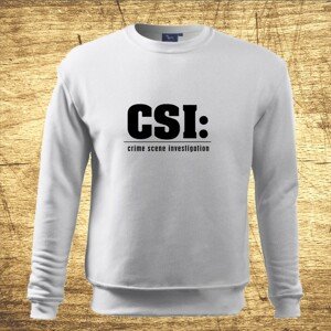 Mikina s motívom CSI