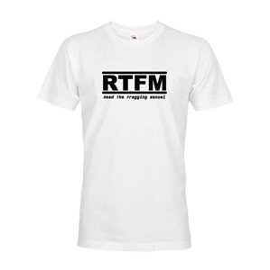 Pánské tričko s motívom RTFM